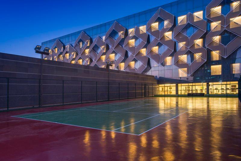 Crowne Plaza Riyadh - Rdc Hotel & Convention By Ihg Esterno foto The sports hall