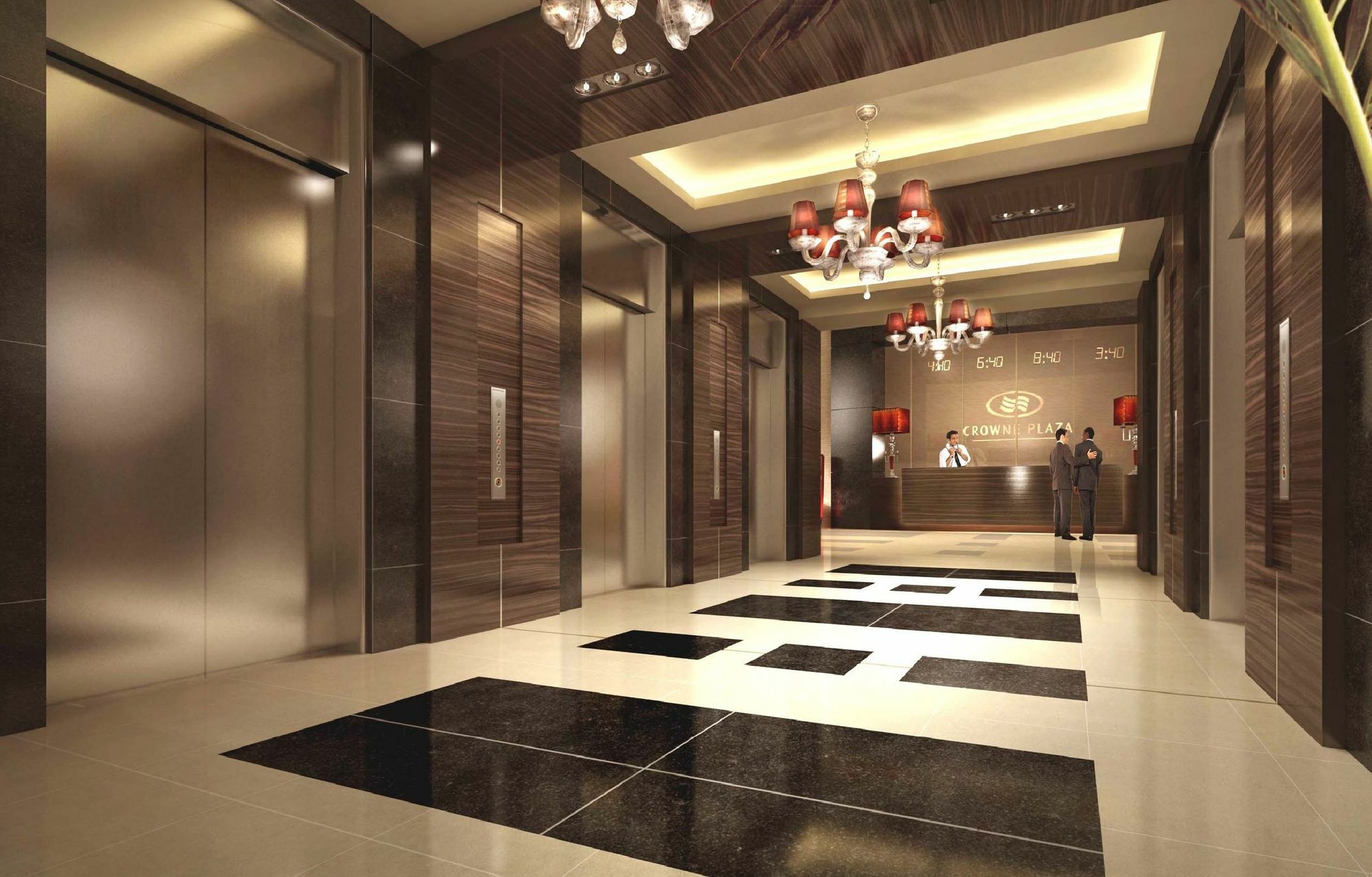 Crowne Plaza Riyadh - Rdc Hotel & Convention By Ihg Esterno foto Lobby